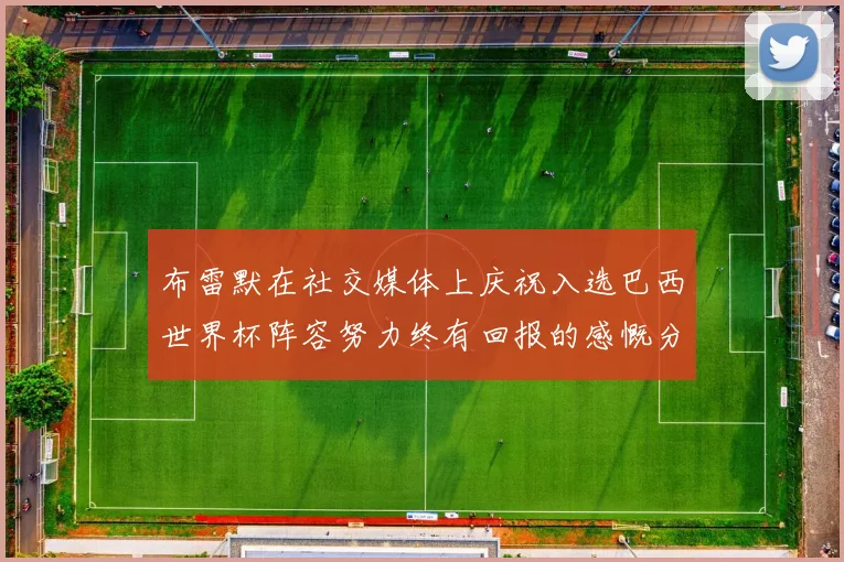 布雷默在社交媒体上庆祝入选巴西世界杯阵容努力终有回报的感慨分享